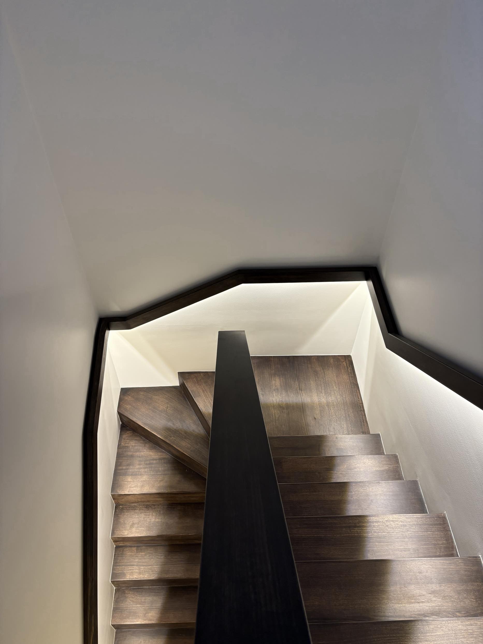 Bondi attic after - staircase from above