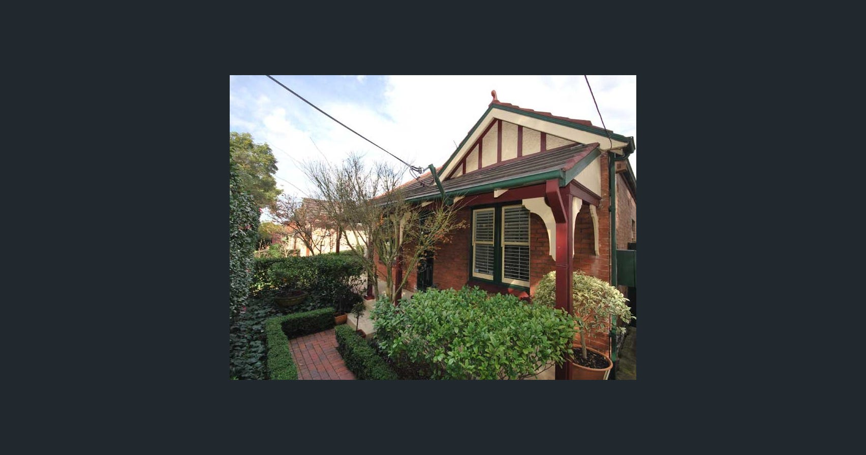 Drummoyne Federation bungalow exterior