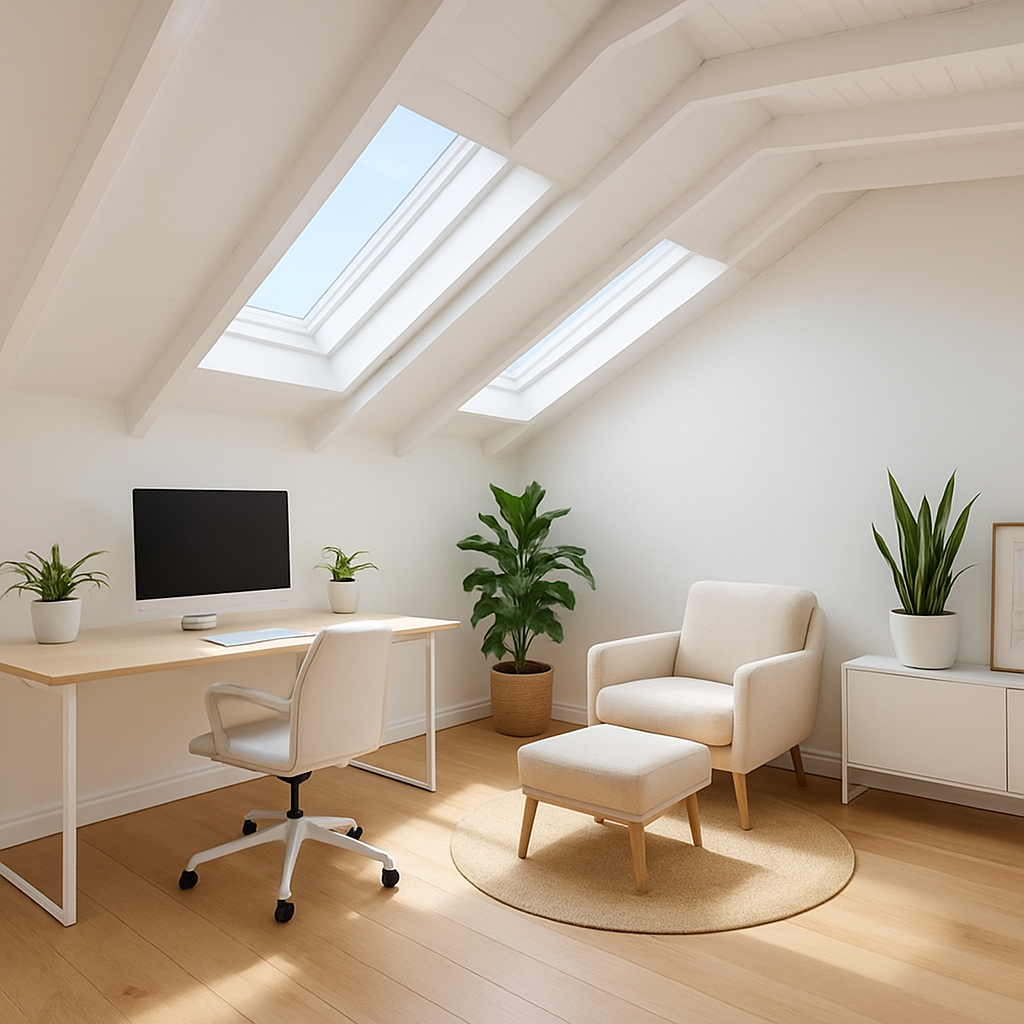 Completed attic conversions across Sydney by Inner City Attics — bedrooms, home offices and storage rooms