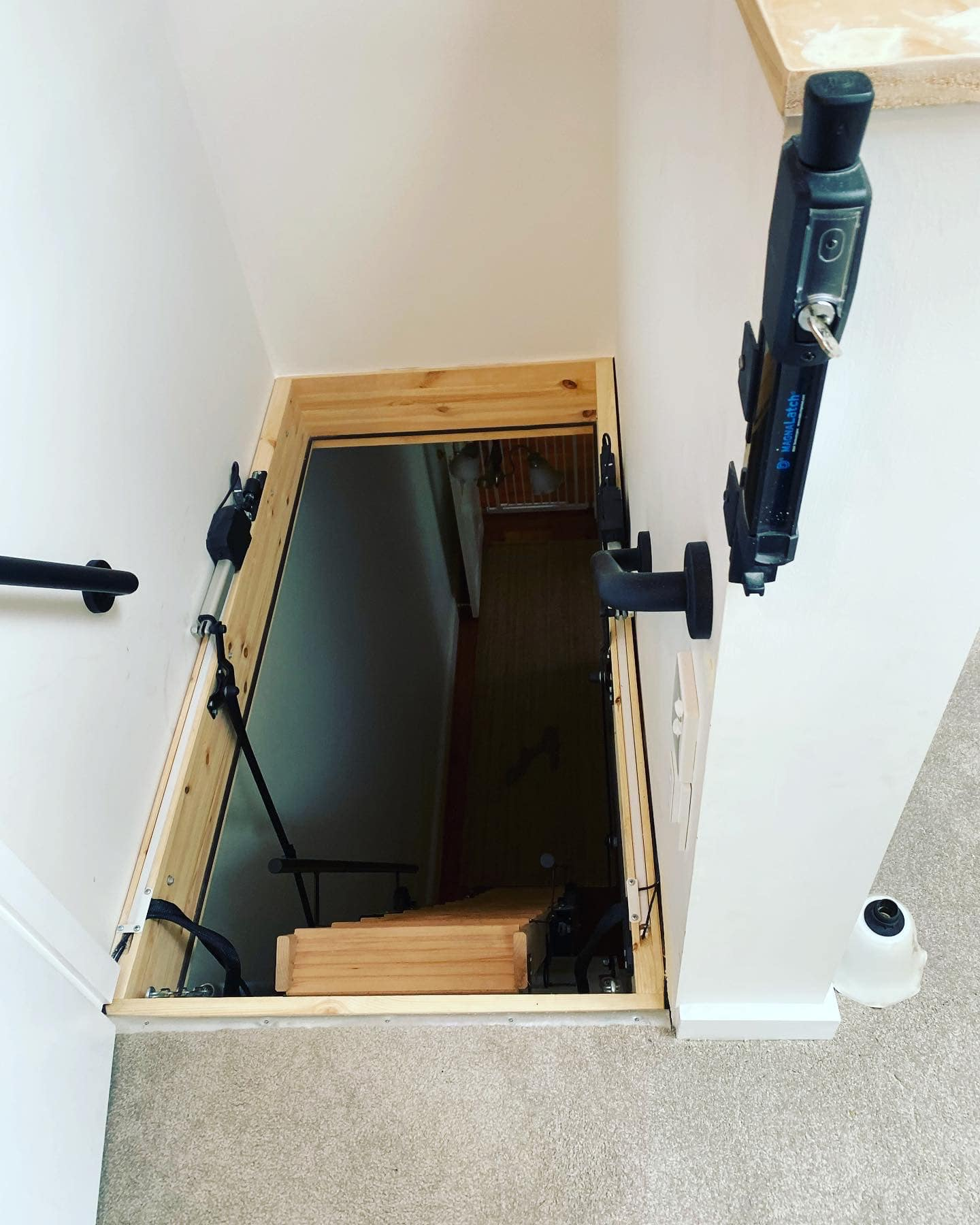 Marrickville Skylark electric ladder access to hidden storage